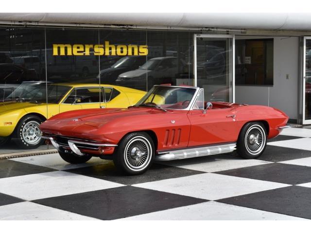 1965 corvette 4 speed, #'s match, frame off restored, red/red, beautiful!