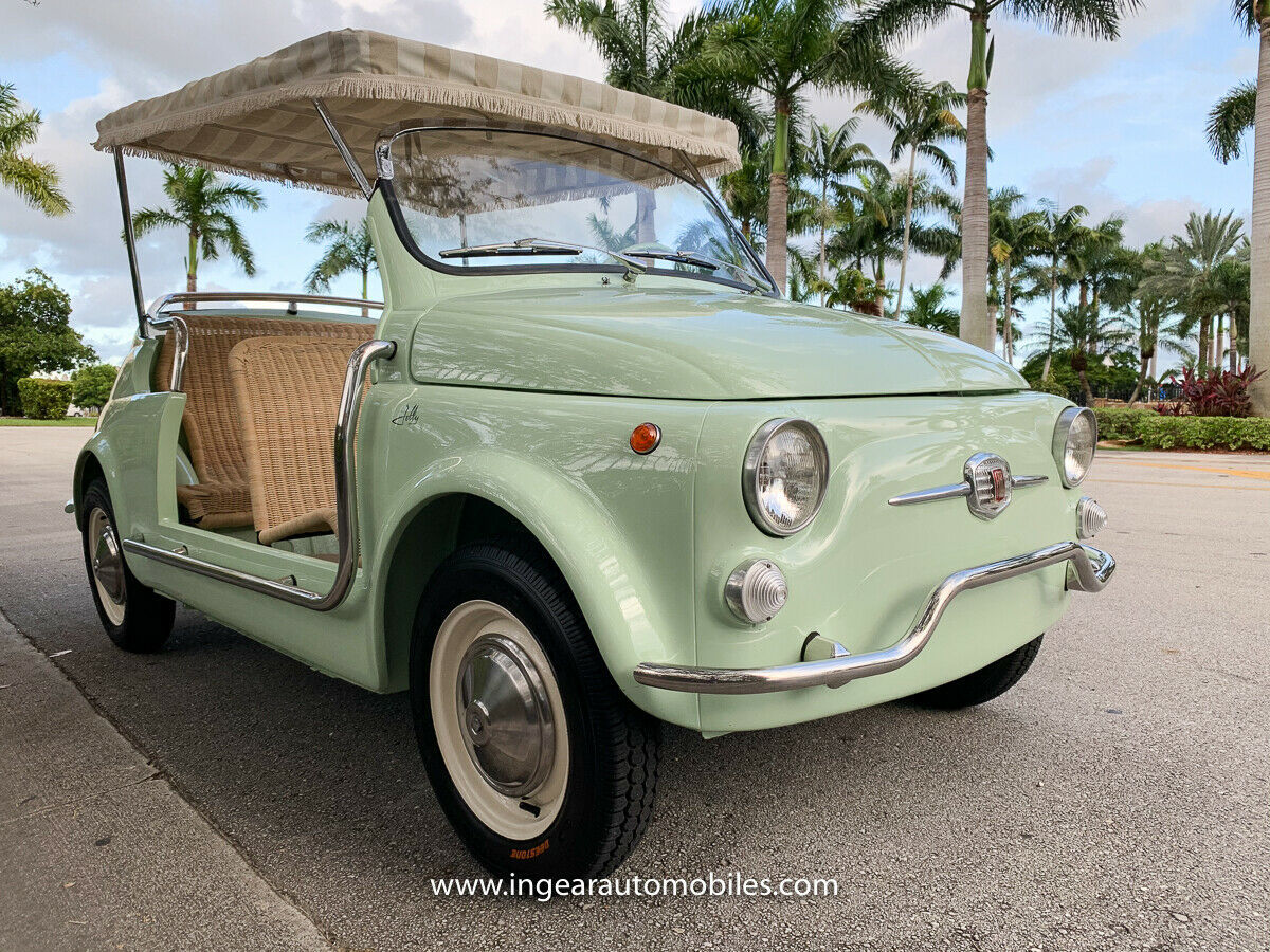 1962 fiat jolly 500 micro car! similar to austin mini mg mga 600 abarth ferrari