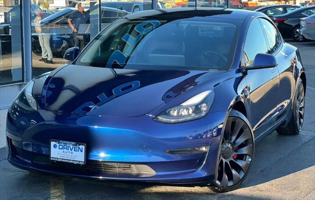 2022 tesla model 3 performance