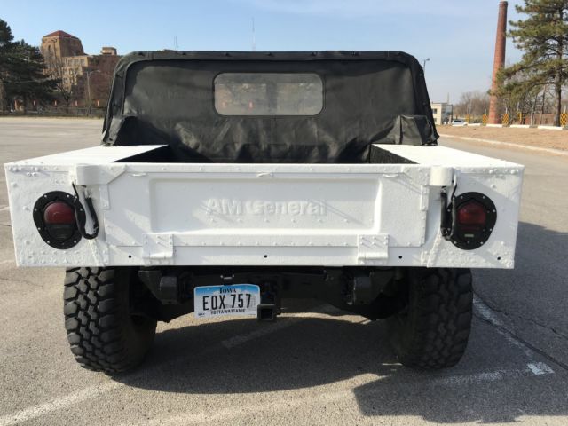 1986 hummer h1 humvee 4 door soft top 6.2l diesel kevlar painted w/ winch