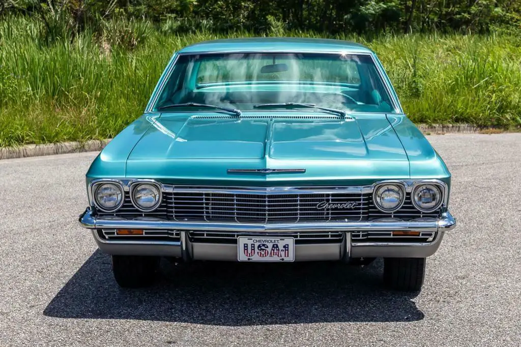 1965 chevrolet biscayne 427 big block artesian turquoise