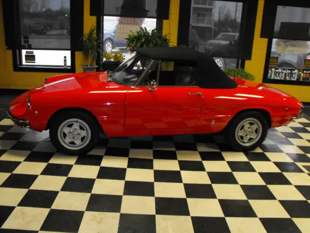1969 alfa 1750 spider frame off restoration many performance upgrades