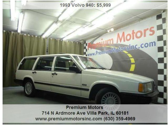 volvo 940 wagon 4-door 2.3l true survivor one owner rust free not 240 low miles