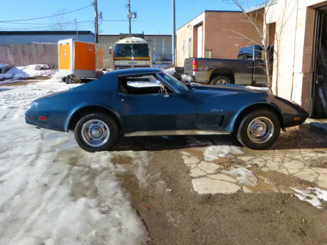 1975 chevrolet corvette stingray coupe t-tops 5.7 v8
