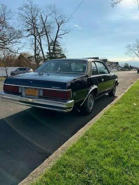 1981 malibu classic two door factory console car