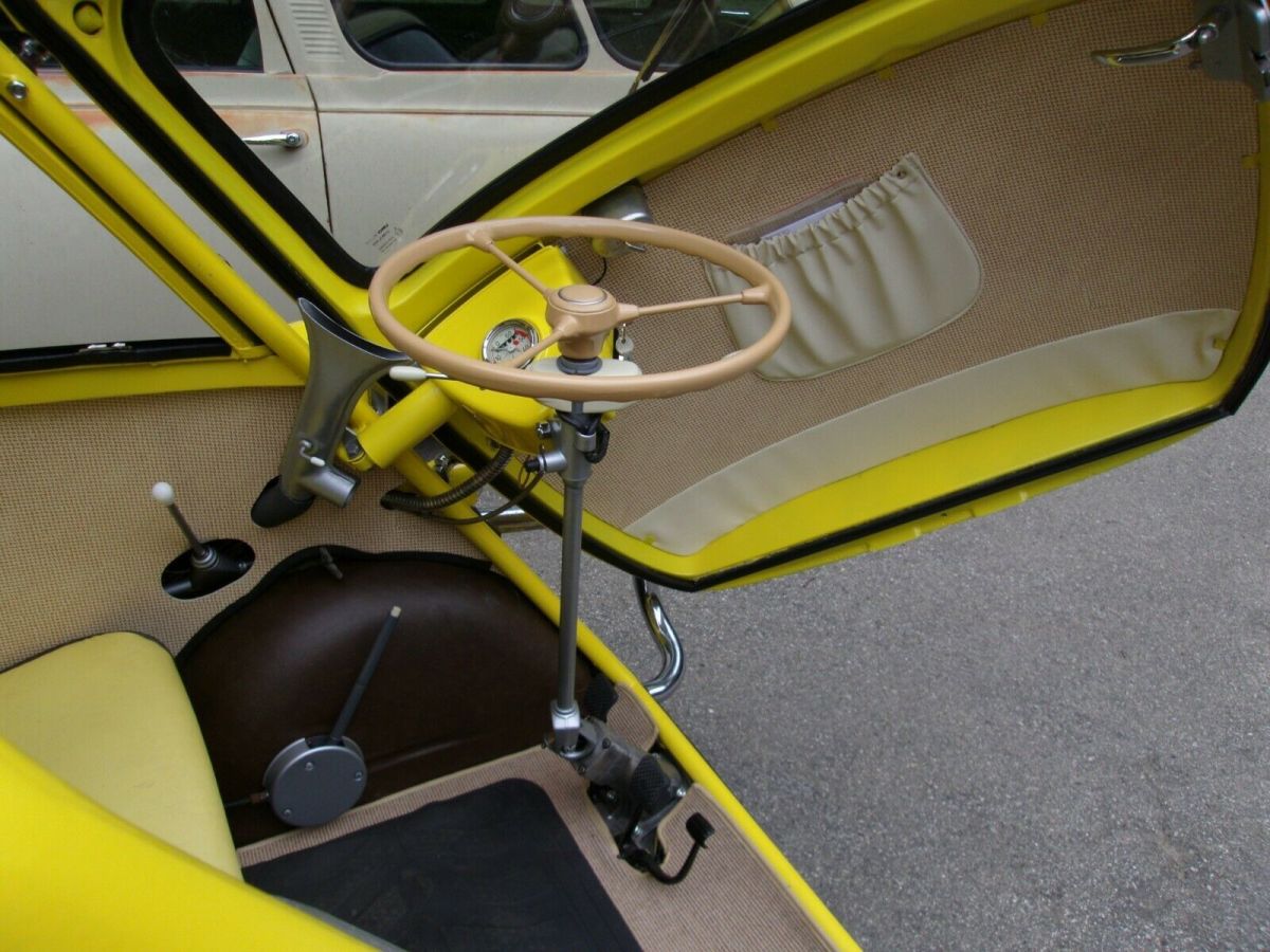 1957 bmw isetta 300 sunroof coupe