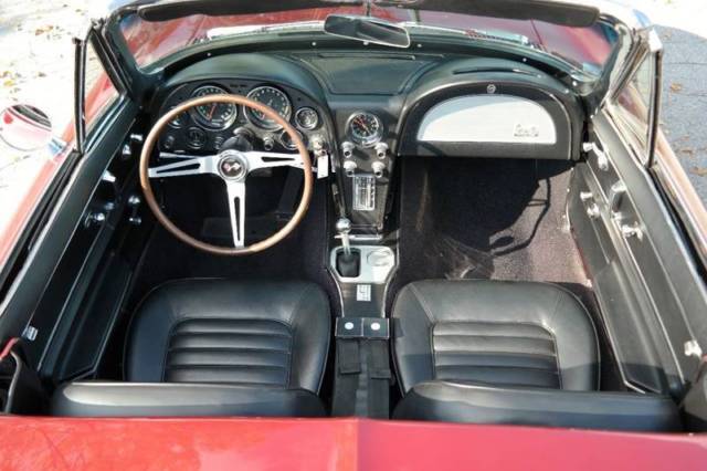1966 corvette convertible *#smatch327ci/350hp*sidepipes*kos*killerpaintnchrome*