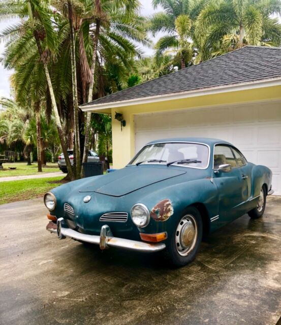 70 karmann ghia with new rebuilt motor 1776