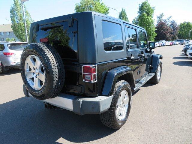 used 2008 jeep wrangler 4wd unlimited sahara eugene, or 97401 for sale in college crest, oregon