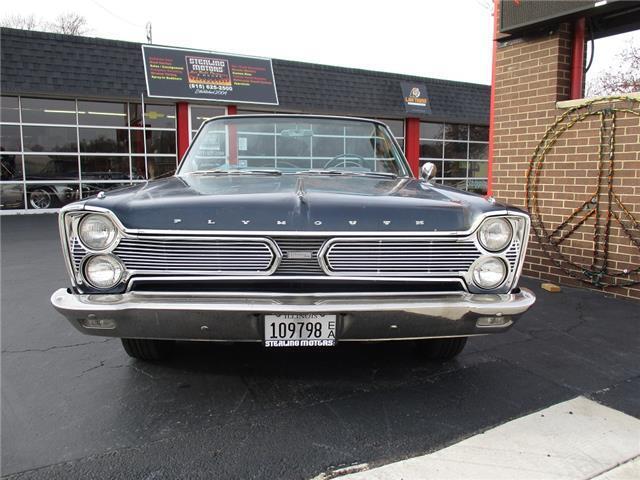 1966 plymouth sport fury 383ci commando v8 convertible 3 speed auto 99,458