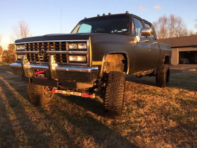 1986 chevrolet k10 silverado custom 4x4