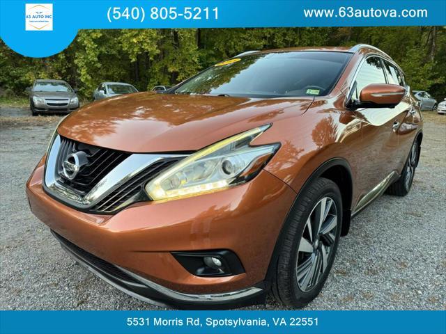 2015 nissan murano platinum