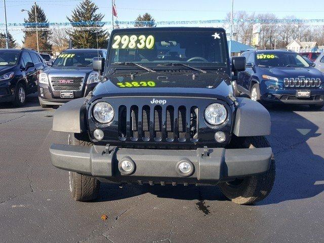 used 2017 jeep wrangler 4wd unlimited sport newark, oh 43055 for sale in marne, ohio