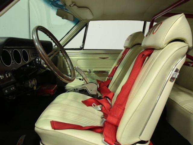 1967 pontiac gto restomod 62789 miles red coupe 535ci automatic (floor)