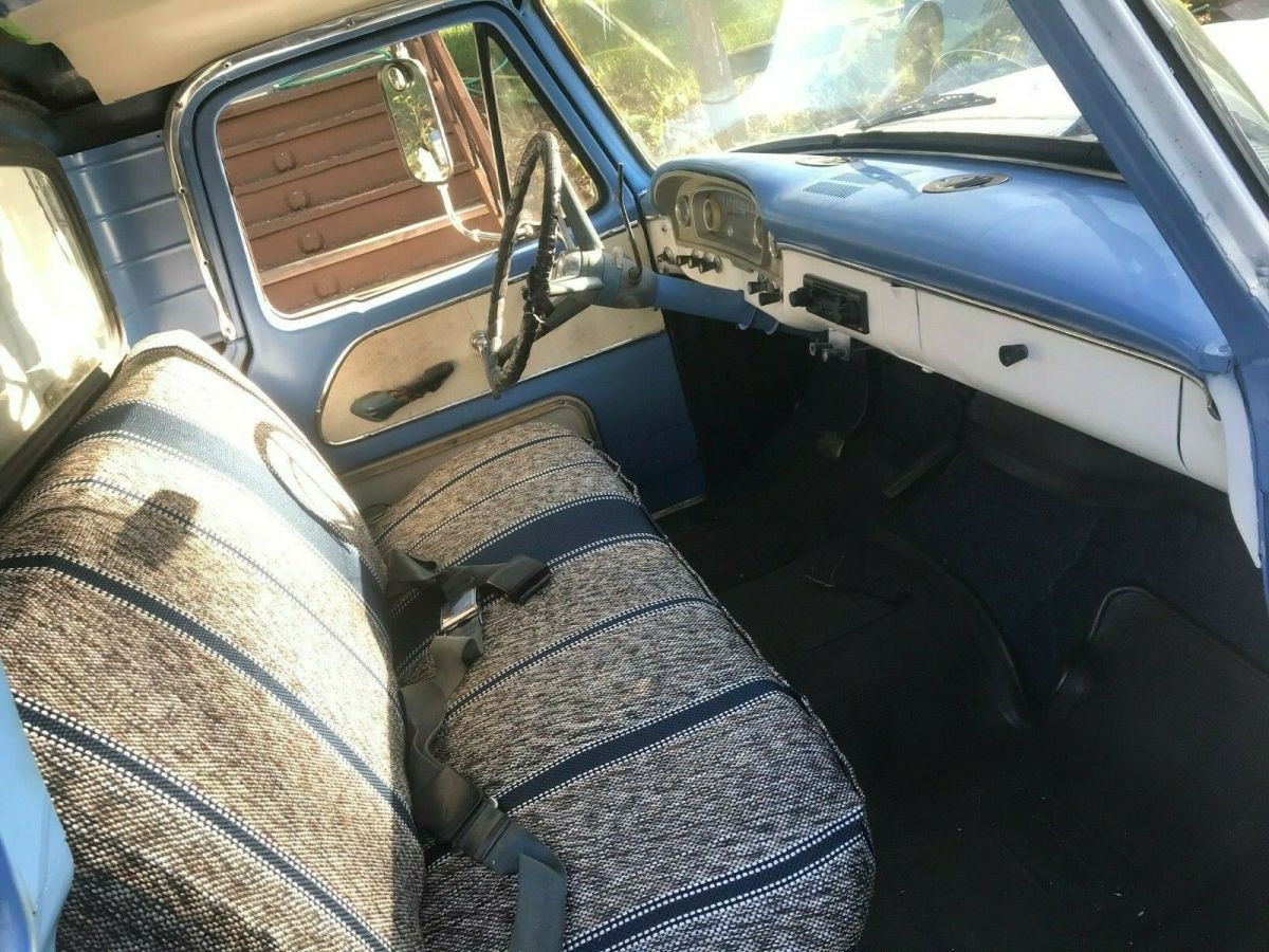 1966 ford f250 custom cab camper special pickup truck
