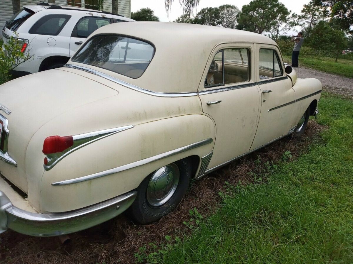 1949 chrysler windsor sedan brown rwd manual