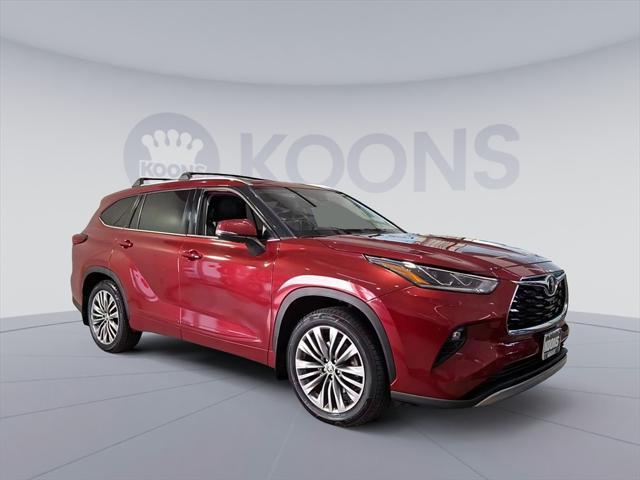 2020 toyota highlander platinum