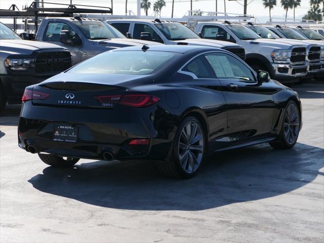 2021 infiniti q60 3.0t red sport 400
