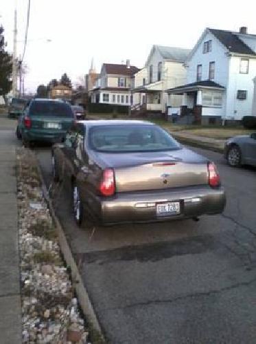 2002 monte carlo ls on chrome 18's, 2nd owner,price is firm, may trade in youngstown, oh