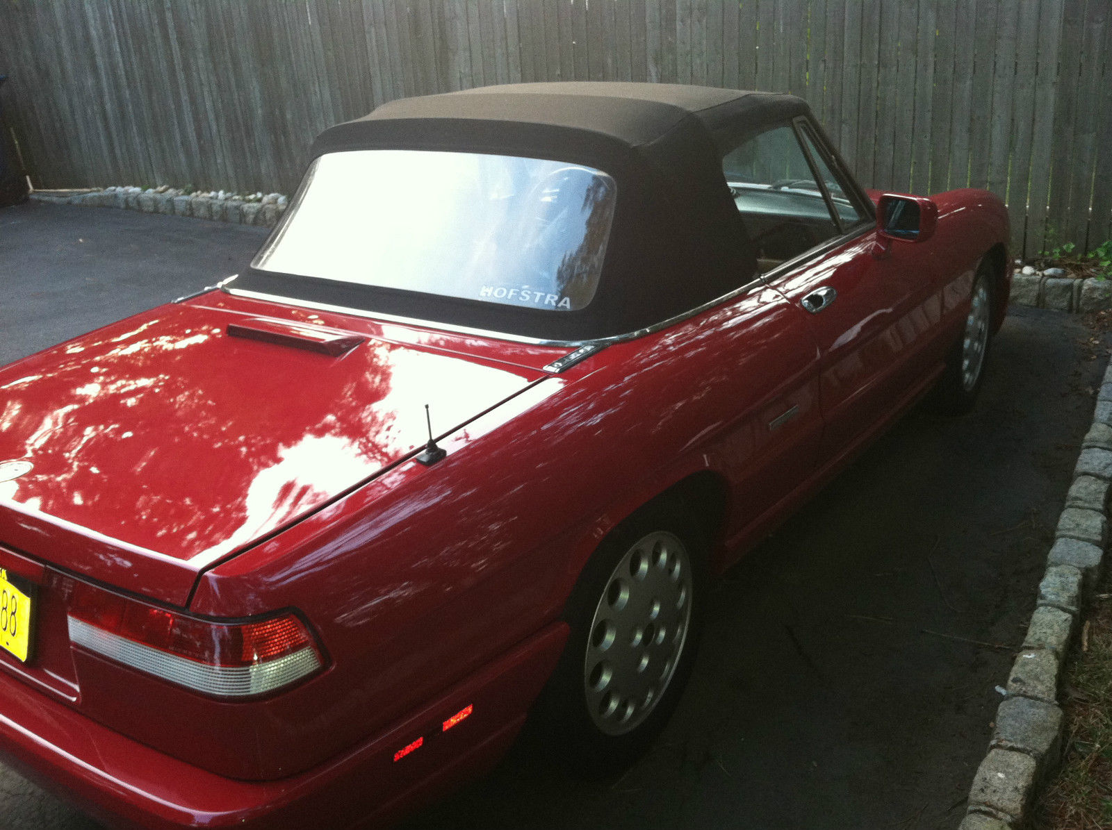 1991 alfa romeo spider base convertible 2-door 2.0l