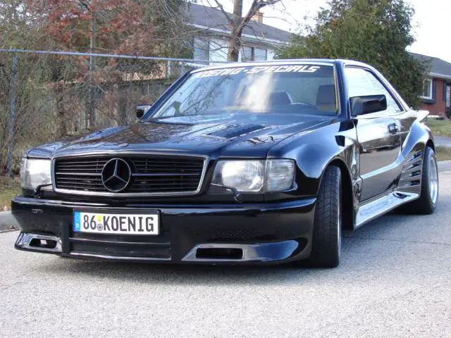 1986 mercedes sec koenig specials twin turbo