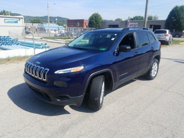 used 2016 jeep cherokee 4wd sport charleston, wv 25303 for sale in charleston, west virginia