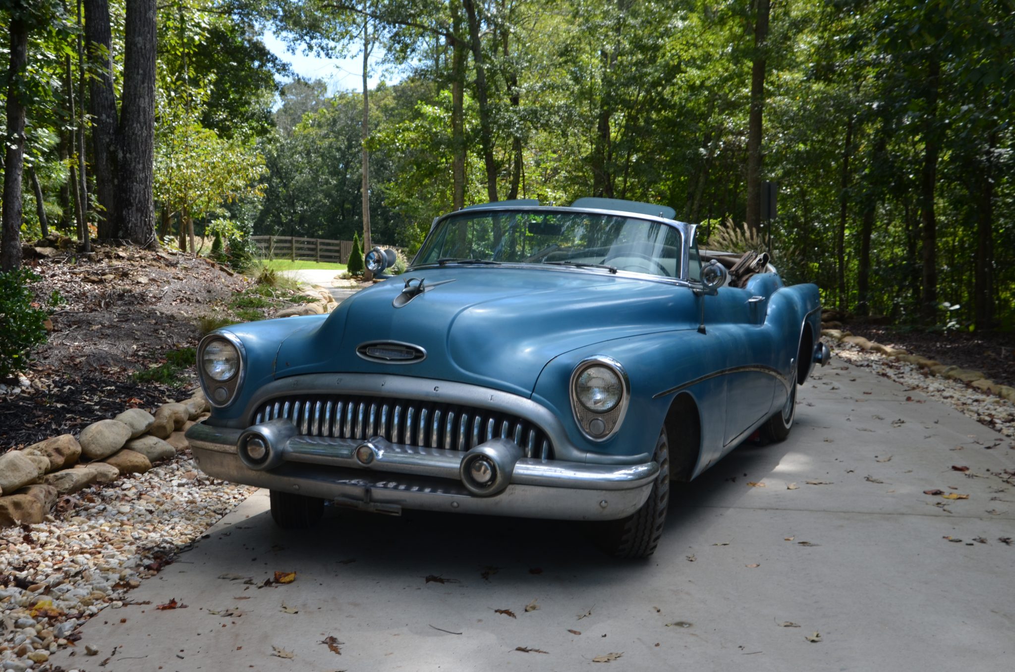 1953 buick skylark convertible project
