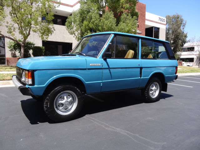 1980 range rover, very rare 2-door, collectors dream! north american spec