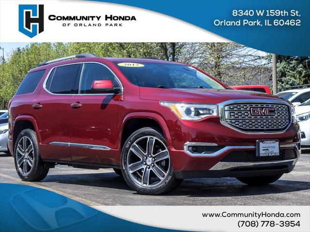 2017 gmc acadia denali
