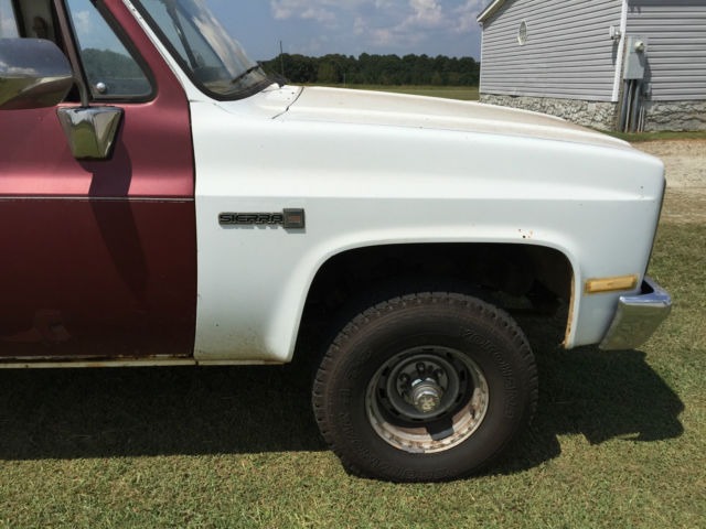 1984 gmc k 1500 long bed pickup