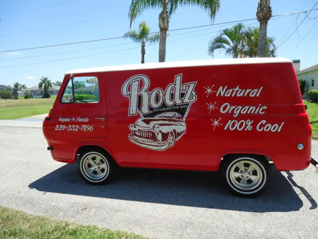 1964 ford econoline windowless cargo van - rust free southwest van!