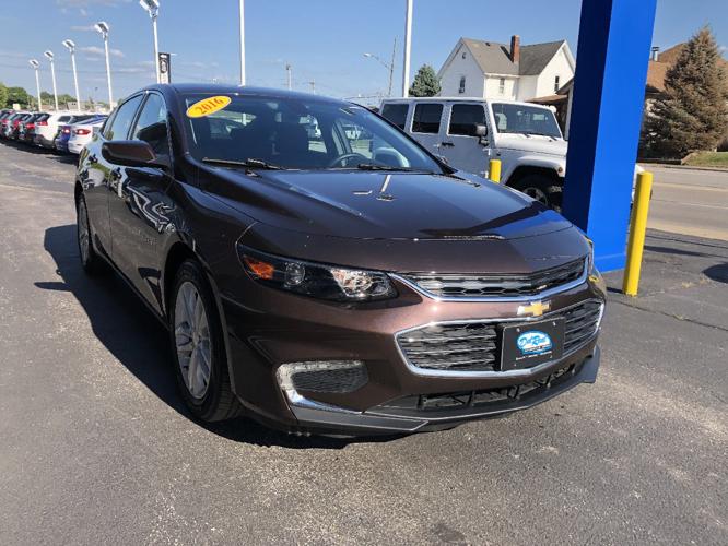 used 2016 chevrolet malibu lt frankfort, in 46041 for sale in frankfort, indiana