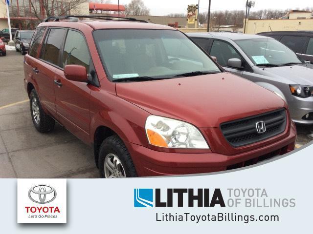 2004 honda pilot ex-l 4dr ex-l 4wd suv w/leather and entertainment system for sale in billings, montana