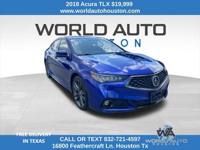 2018 acura tlx technology