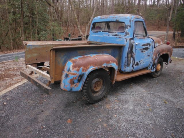 1954 ford f100 patina hot rat street rod shop truck