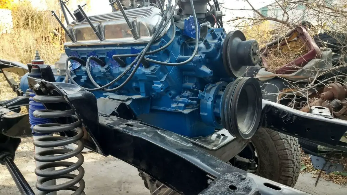 1966 ford bronco project, chassis rebuilt over $20k in the chassis, check it out