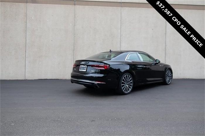 certified 2018 audi a5 2.0t premium plus quattro cpe lenexa, ks 66214 for sale in overland park, kansas