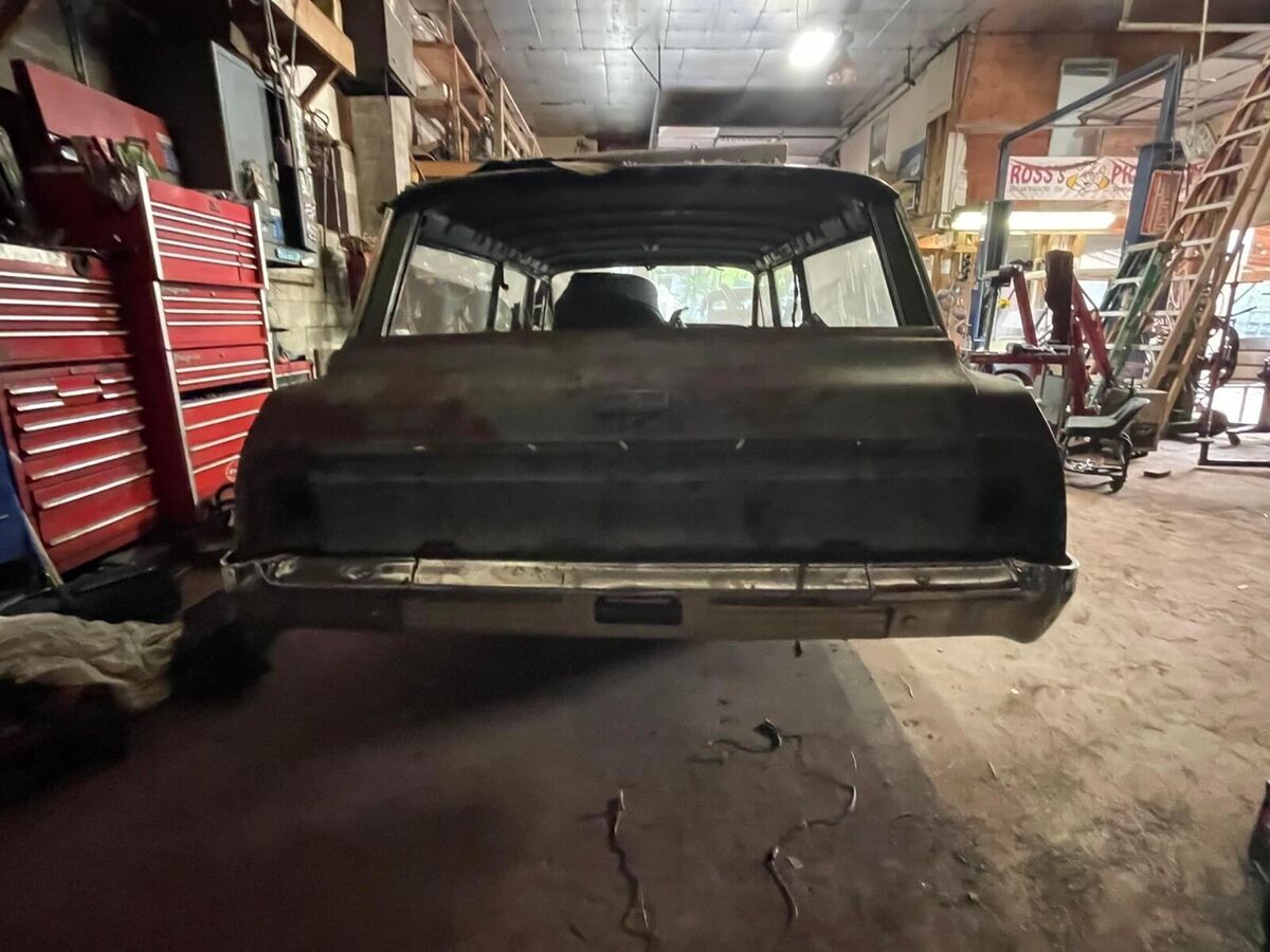 1964 chevrolet impala wagon black rwd automatic