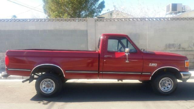 1990 ford f-series xlt lariat 4x4 5.8l auto with low mile's and super nice