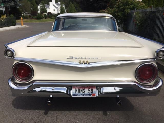 1959 ford fairlane 500 retractable white convertible 352 ci automatic