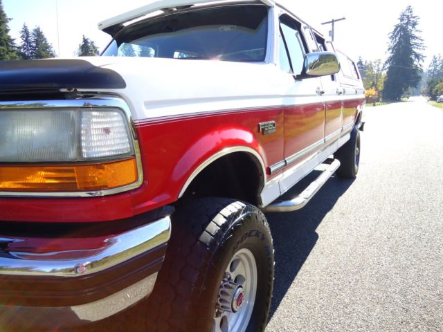 1993 ford f-350 xlt 7.5l 4x4 1 ton crew cab pickup truck all original