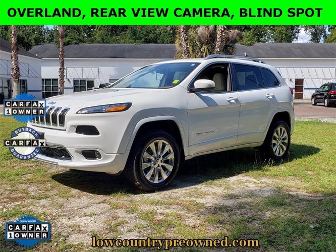 used 2016 jeep cherokee 4wd overland mt pleasant, sc 29464 for sale in mount pleasant, south carolina