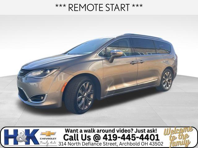 2018 chrysler pacifica limited