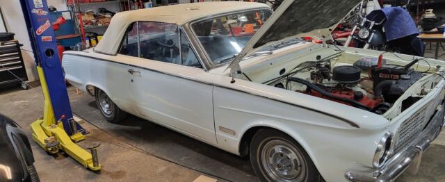 1963 chrysler valiant convertible white rwd manual 200