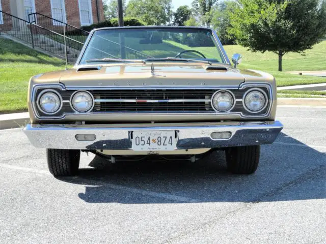 1967 plymouth mopar gtx convertible 440/375hp
