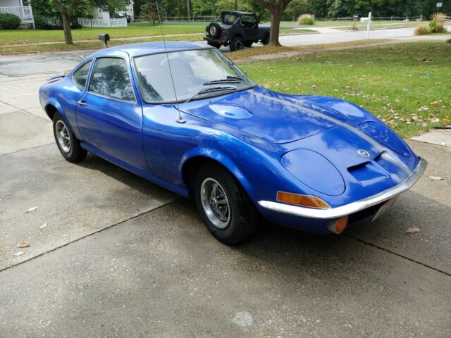 1970 opel gt sports car restored new brakes, clutch, tires, carburetor