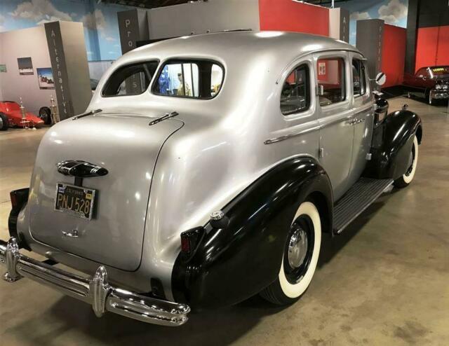 1937 buick special, series 40 silver and black!