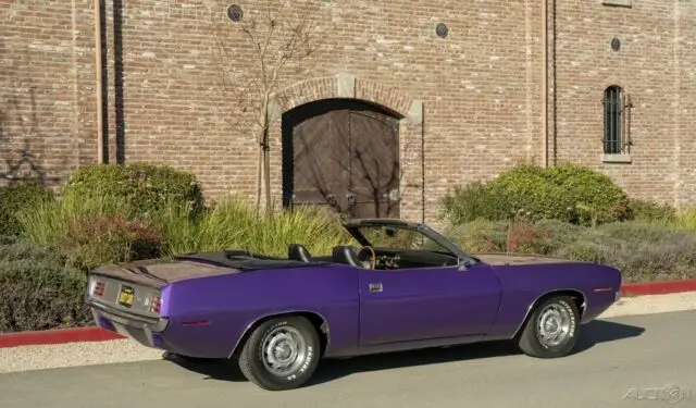 rare 1-owner garaged 1970 barracuda convertible no accidents