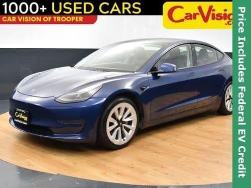 2022 tesla model 3 base in jeffersonville, pennsylvania