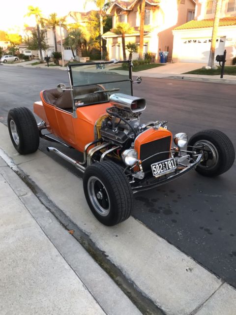 1923 ford t-bucket custom built with sbc 327, th350 trans & lots of chrome parts